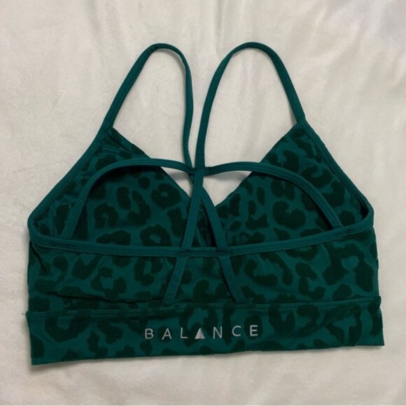 Balance Athletica Lux Form Bra Panther Forest Medium - Picture 7 of 9